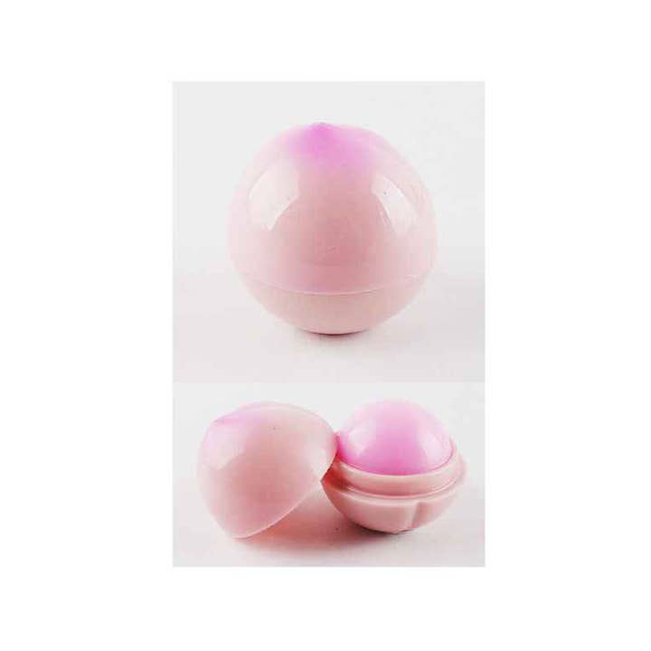 Sensibling Corp. - Wholesale Lip Balm Set - 24PCS - Peach Shaped Long Lasting Moisture Lip Balm1