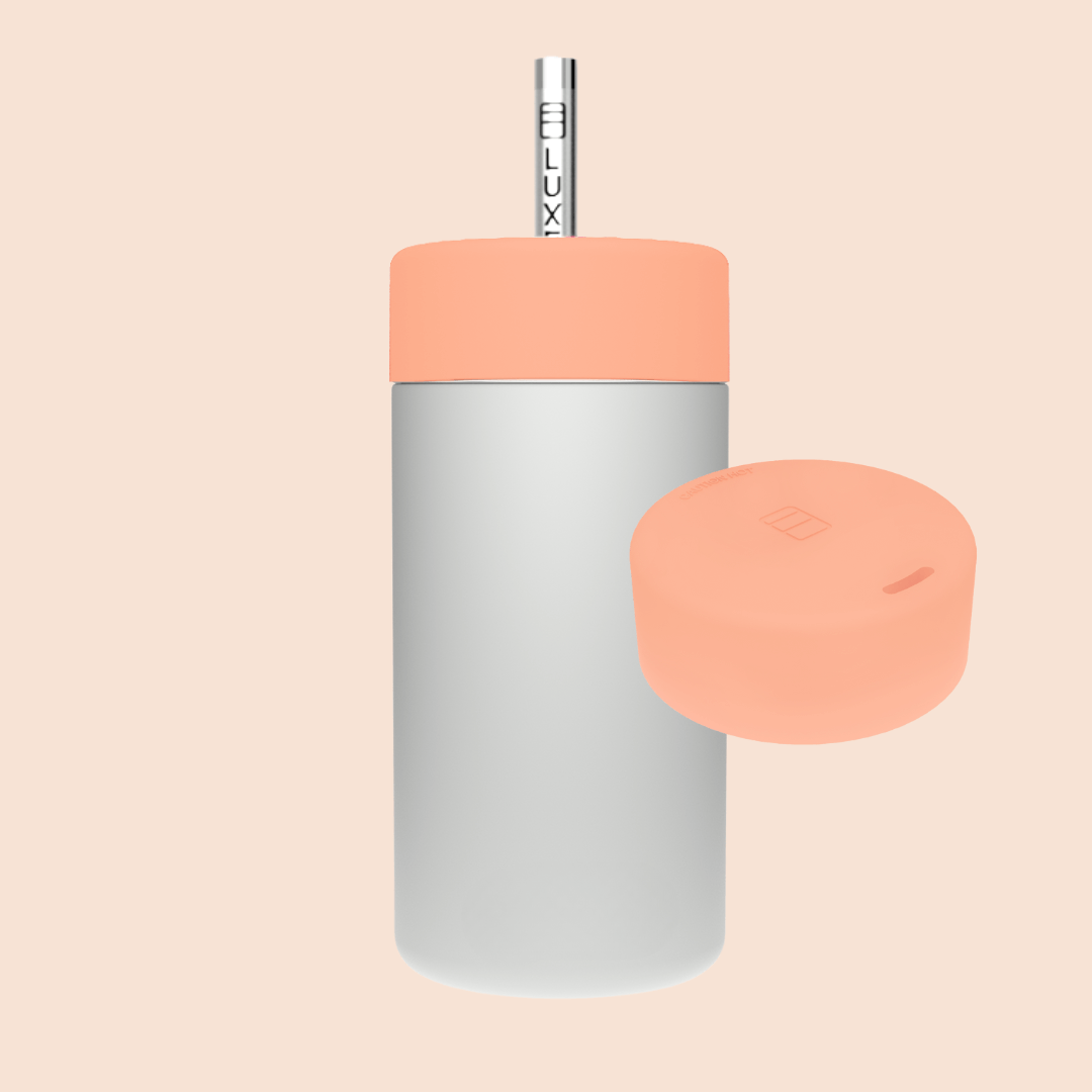 Luxey Cup – wholesale Isolerade dryckesvaror – GRÅ - Duo Switch Rostfritt Stål Mugg 12oz14