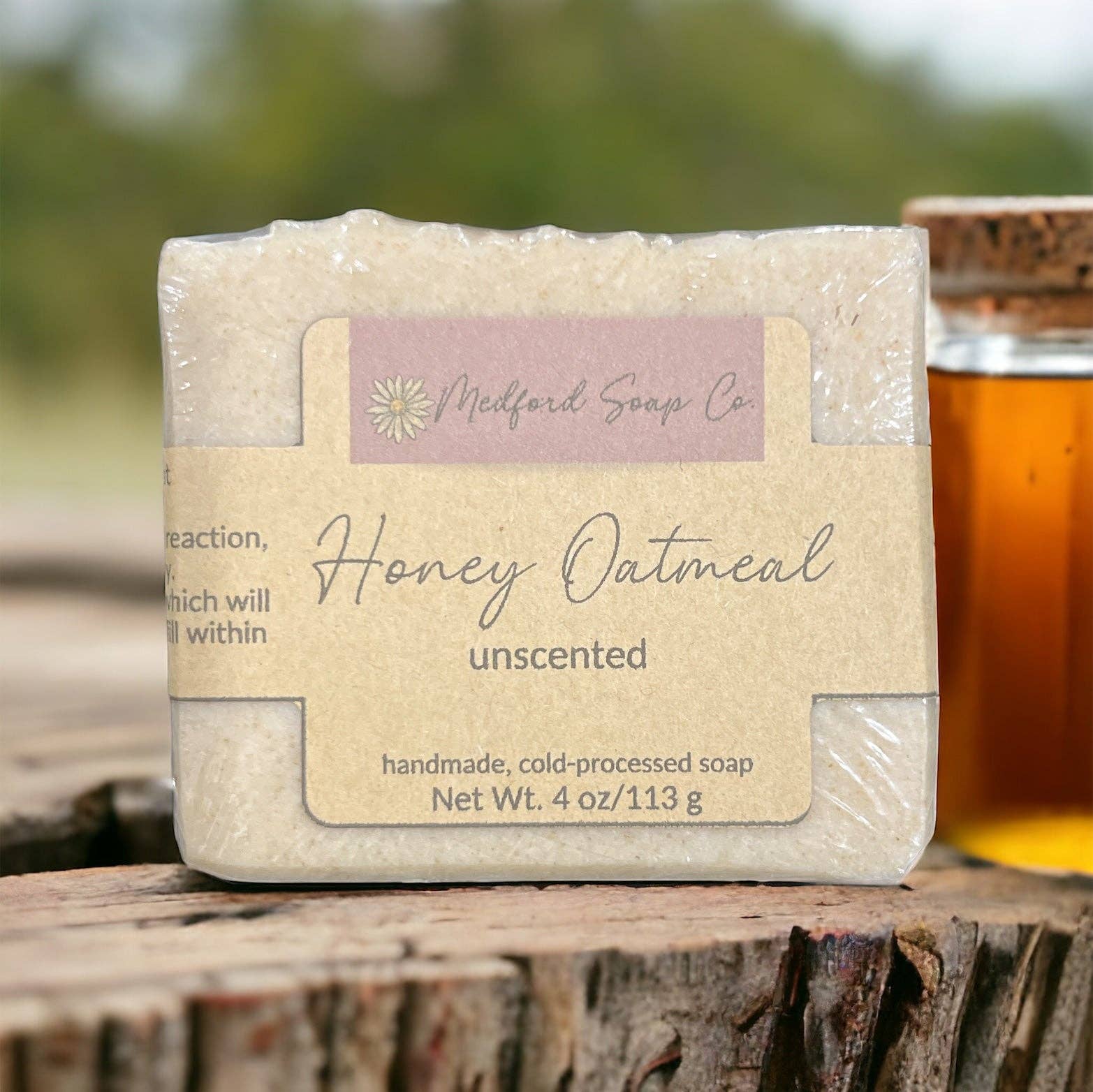 Medford Soap Company - Wholesale Bar Soap - Honey Oatmeal1