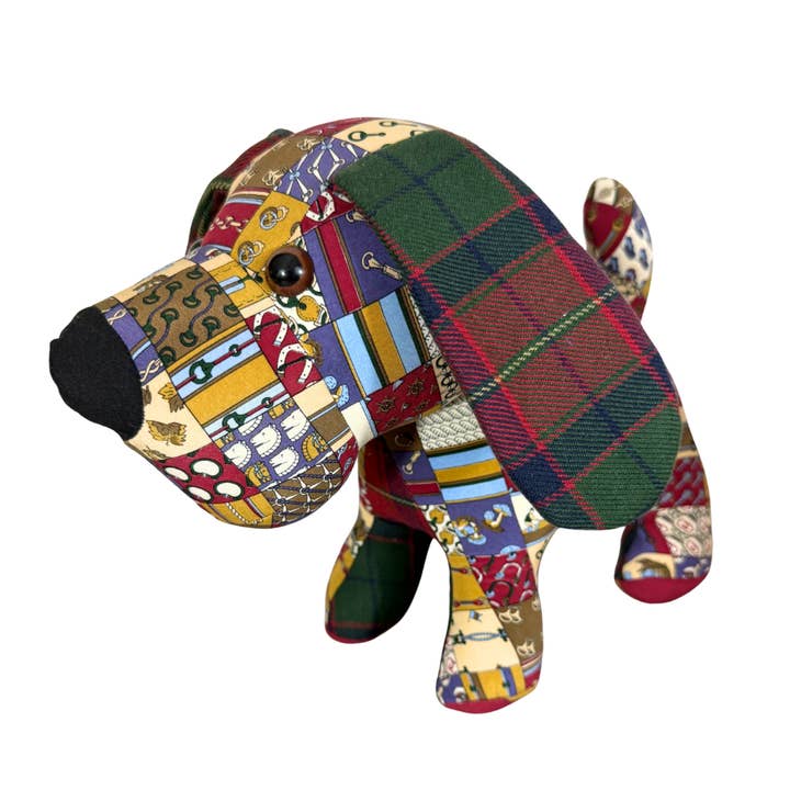 Gucci Cravatte Vintage Silk Scarf Loyal Puppy for wholesale by Vintage Luxe Up