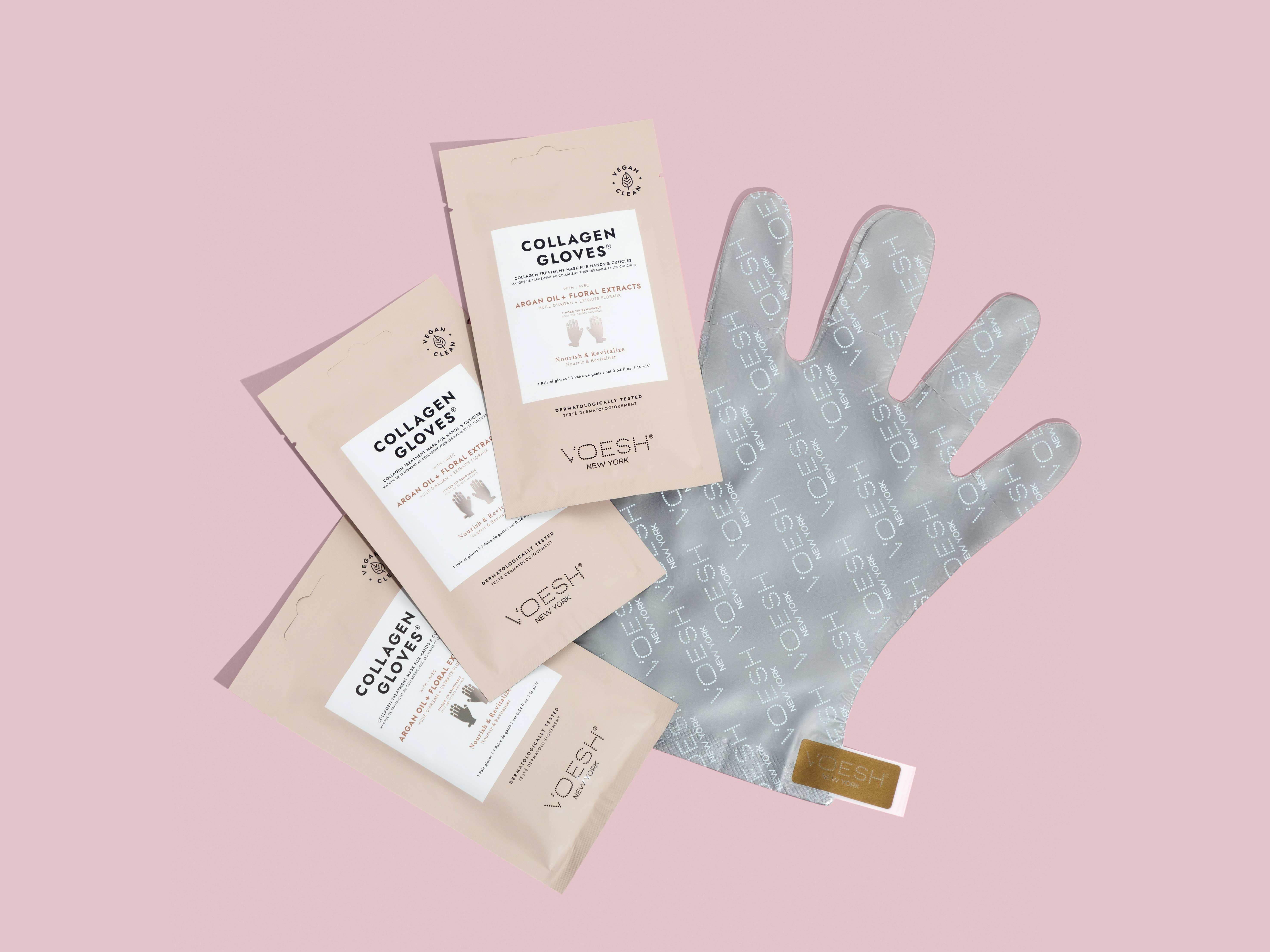 VOESH New York - Wholesale Hand Cream/Lotion - Collagen Gloves Trio - Retail4