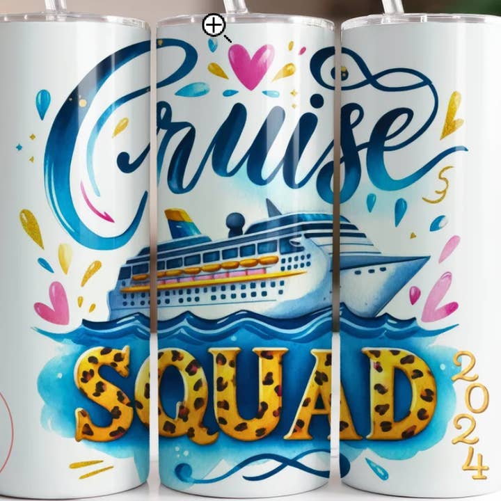 Designs by Robyn - Vente Gourde/bouteille isotherme - Cruise Squad | Gobelet