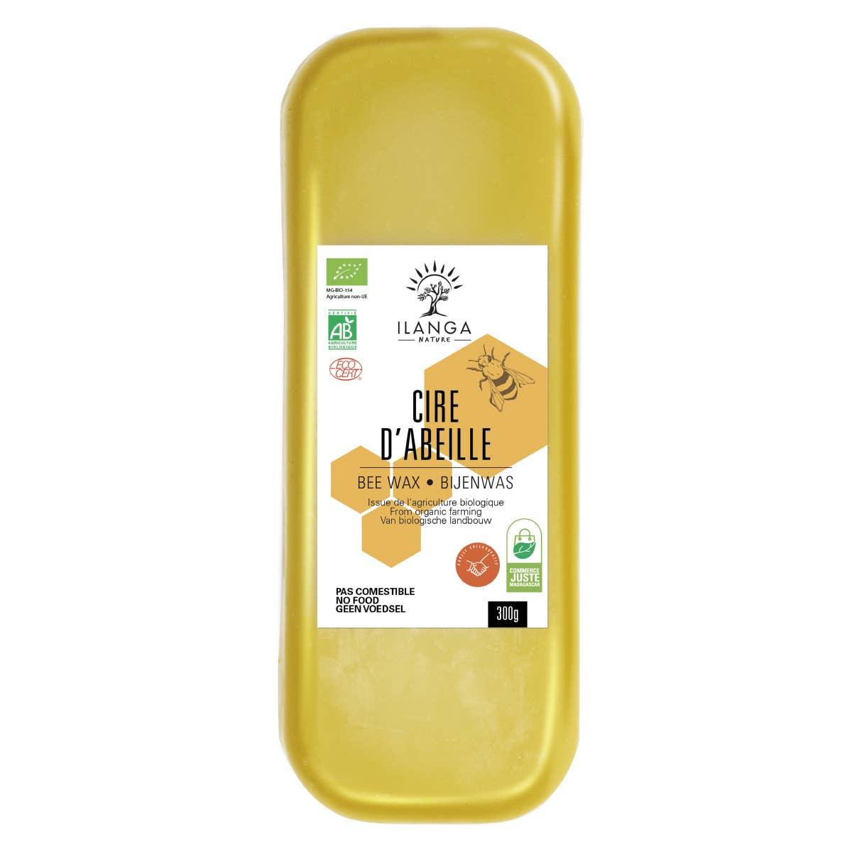 Ilanga Nature - Wholesale Knutselbenodigdheden - Biologische bijenwas - 300 g0