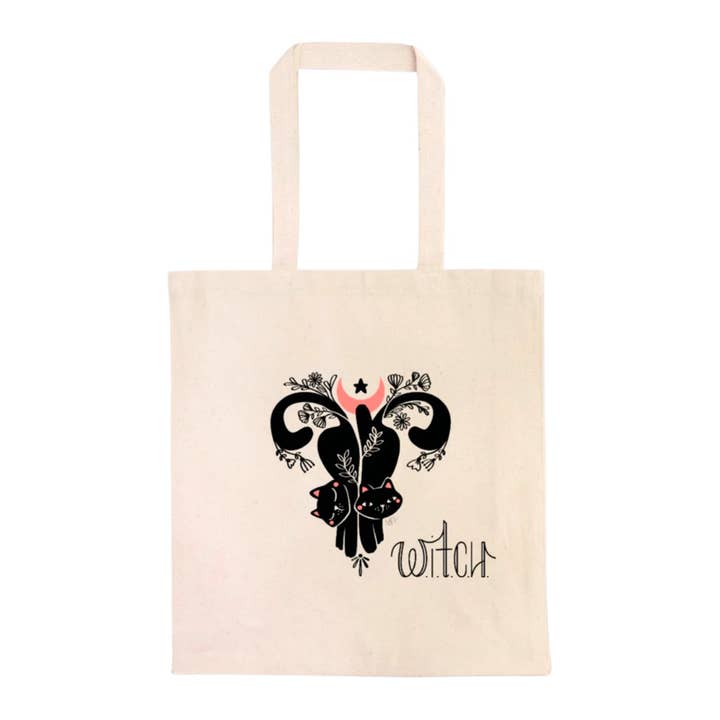 Raven + Unicorn - Wholesale Tote Bag - Women's - W.I.T.C.H. Tote Bag1