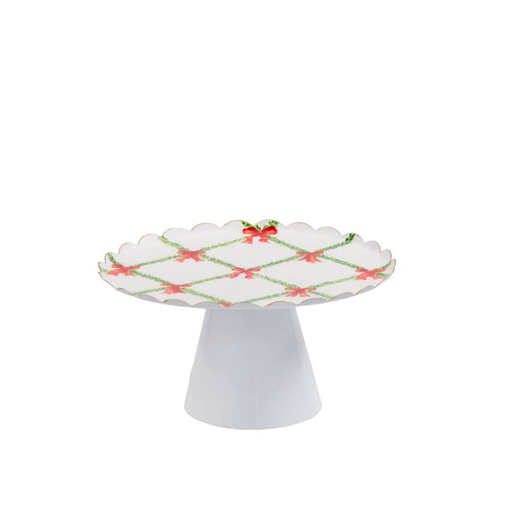 Bow Trellis Cake Stand Set (2pk) for wholesale by Jaye's Studio