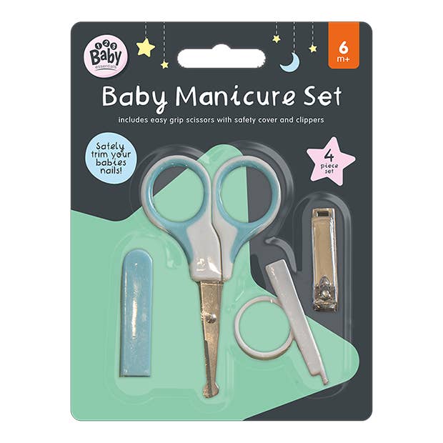 LMT-UK - Wholesale Nail Clipper/Scissor - Baby - Baby Manicure Set 4 Piece - LMTUK.iO