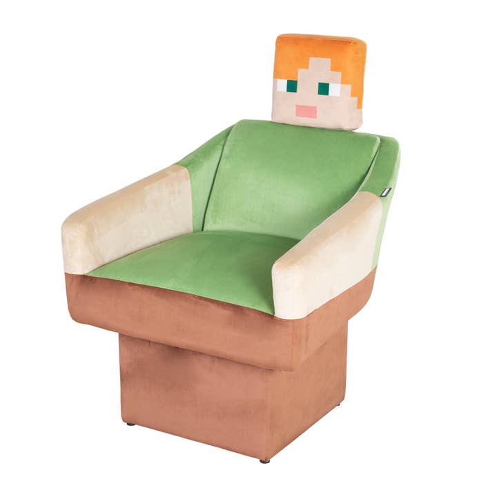 MINECRAFT Drejestol - Alex med arm- & hovedstøtte for engroshandel hos roba kids