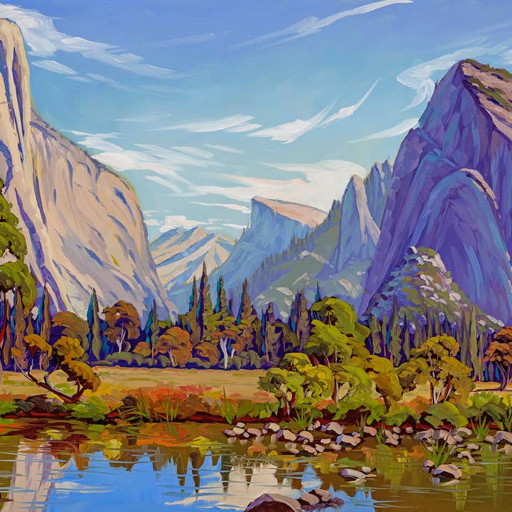 Fine Art Paper Prints - Yosemite for wholesale by Chris Potter Art