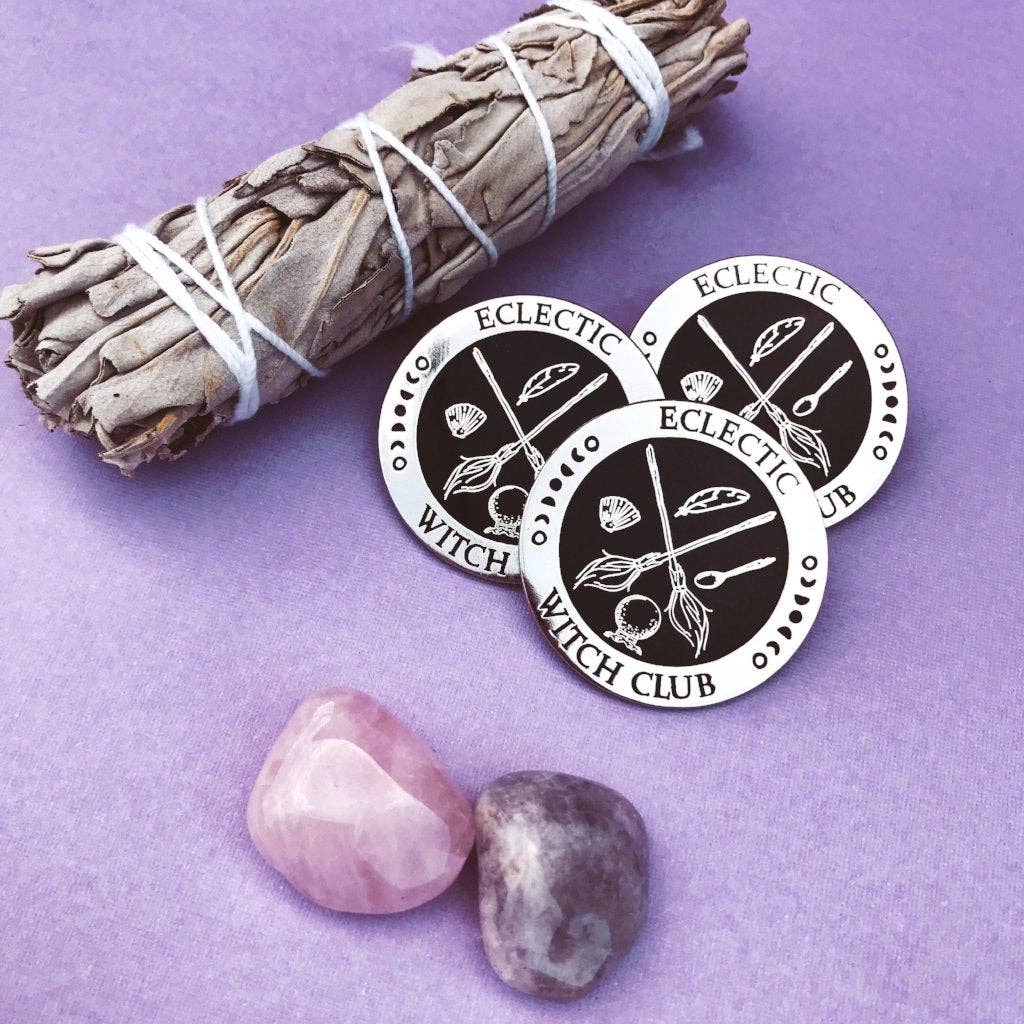 Lady Moon Co.® – wholesale Nål och knapp för kavajslag – Eklektisk häxklubbnål2