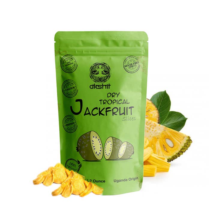 Akshit - Wholesale Dried/Dehydrated Fruit - Dried Jackfruit Slices, Healthy Dried Fruit Snack