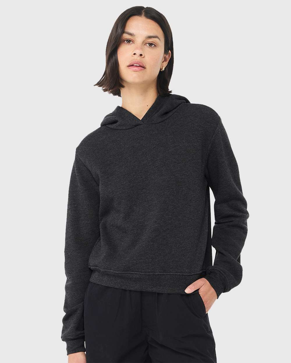 Total Apparel - Wholesale Hoodie - Women's - Bella Canvas Ladies' Classic Pullover Hooded Sweatshirt 75193