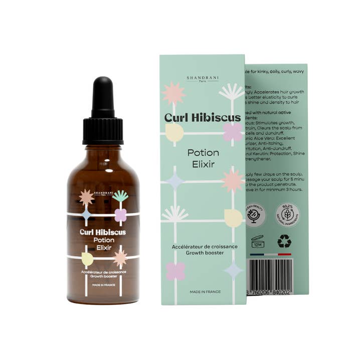 SHANDRANI PARIS - Wholesale Hair Oil - Elixir Potion Accélérateur de pousse - CURL HIBISCUS - 50 ml1