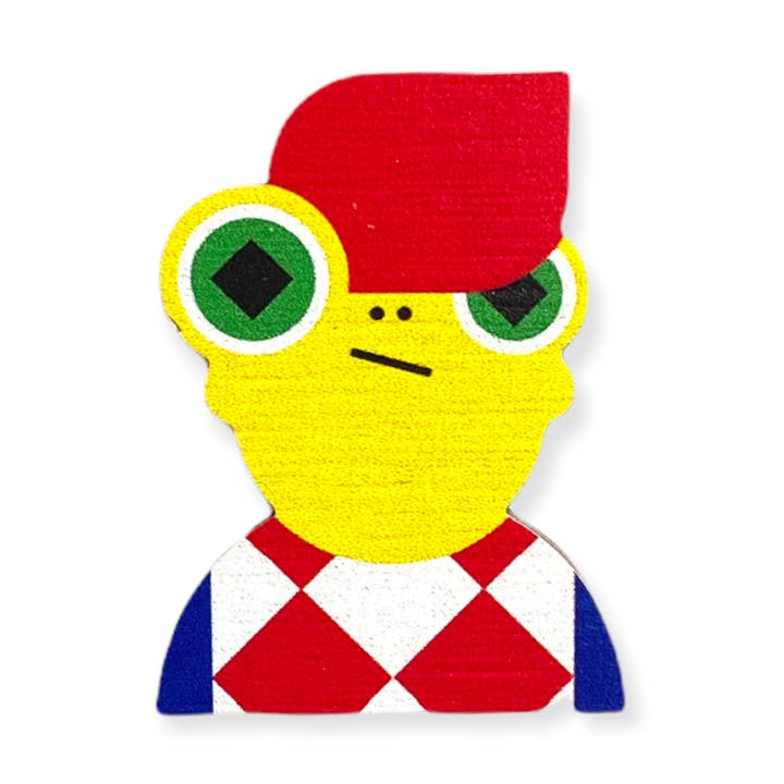 Hipster-Leopardenfrosch, Geschenk aus Vermont, Amphibie im Bundesstaat Vermont für den Großhandel von Leopard Frog