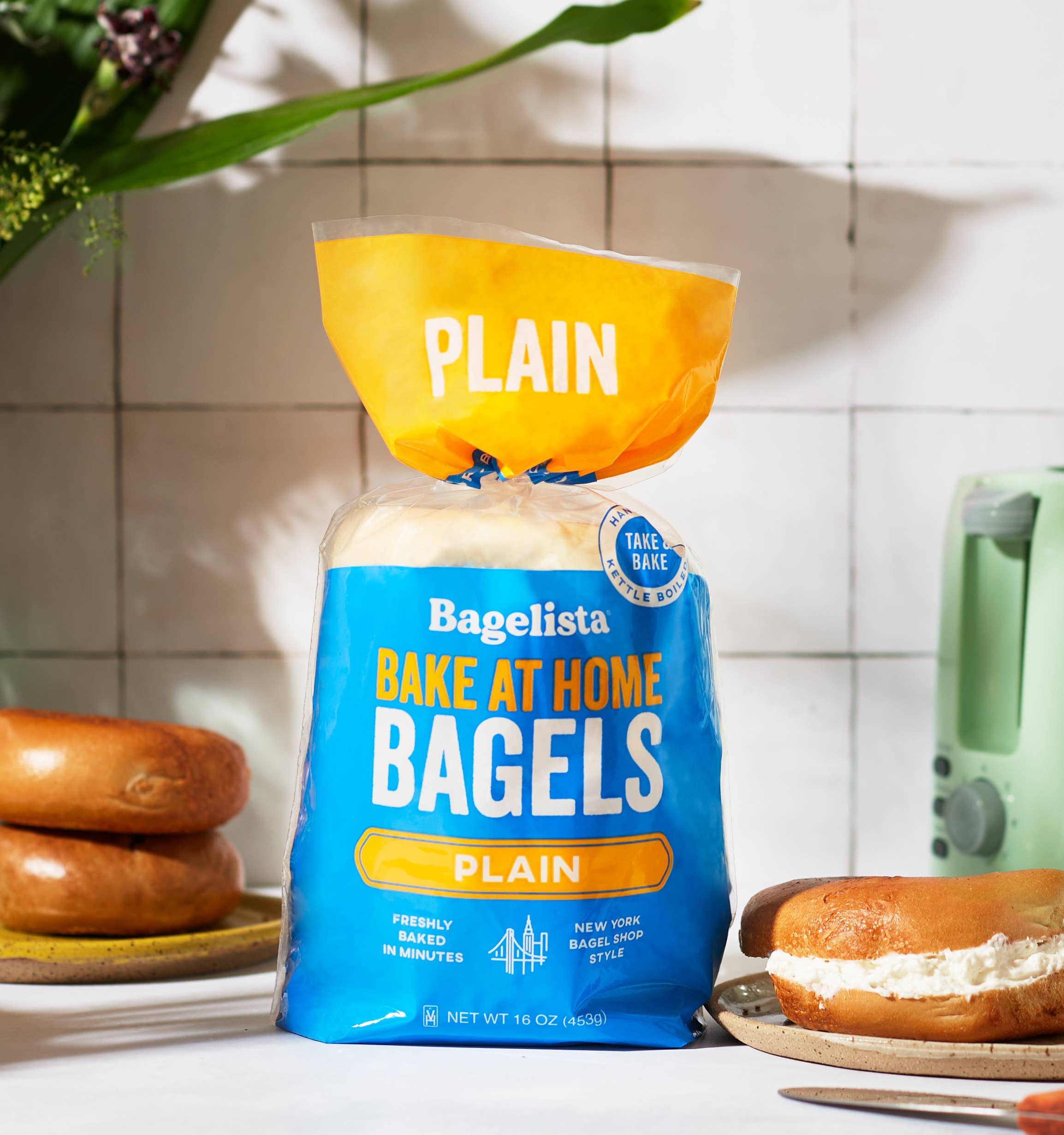 Bagelista Bake At Home Bagels - Wholesale Bread/Tortilla - Plain bagels