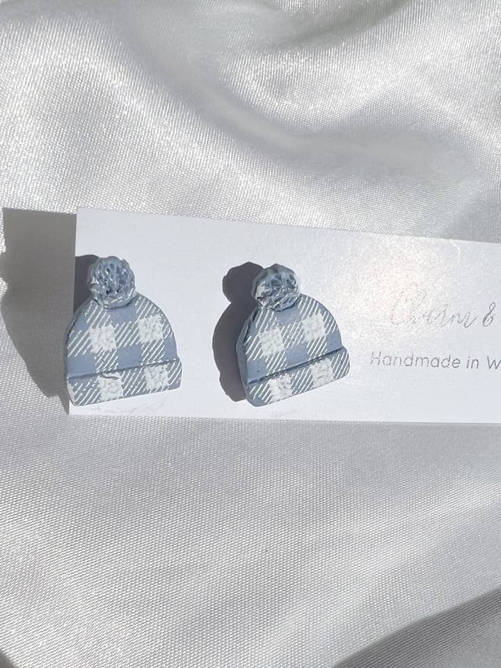 The Beanies in Blue - Lightweight for wholesale by Charm and Clay