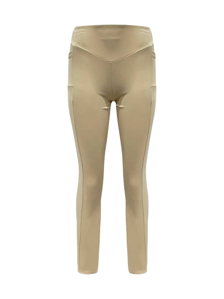 „Therapy“ Active Legging Hose mit V-Bund und 2 Bein-Handytaschen für den Großhandel von Therapy