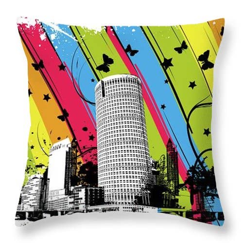 ALMOHADA «THE COLORLAND CITY» para venta al por mayor de sorayadapuzzostore