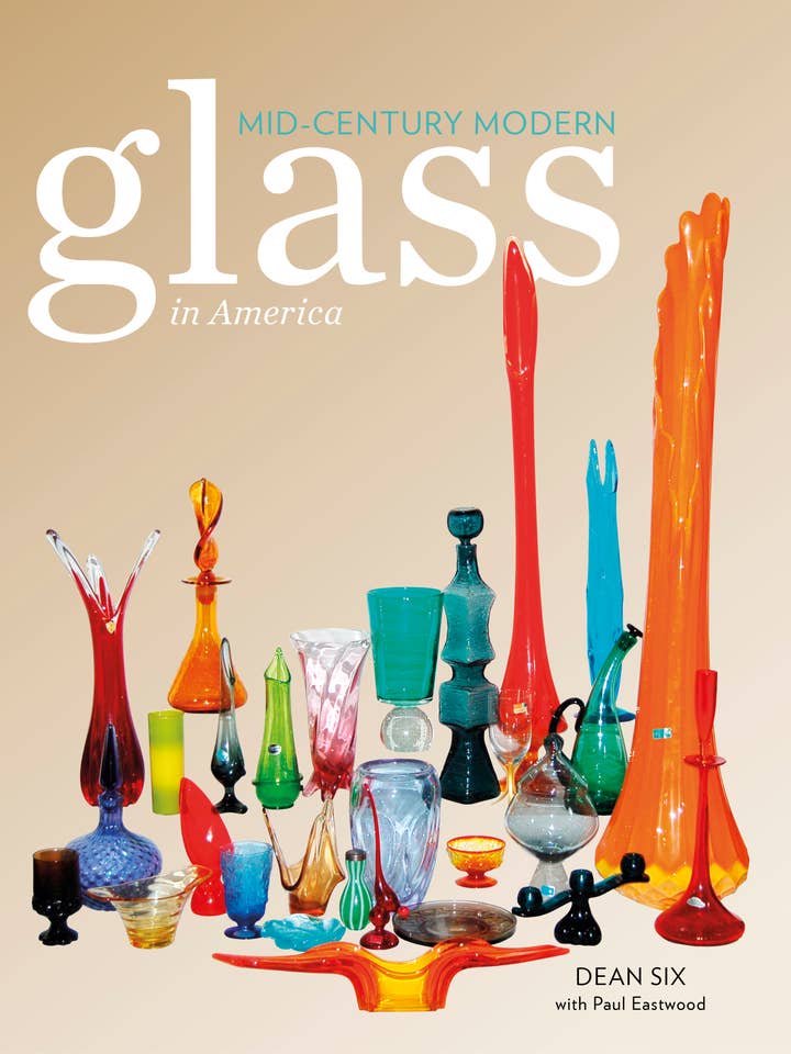 Mid-århundrede moderne glas i Amerika for engroshandel hos Schiffer Publishing