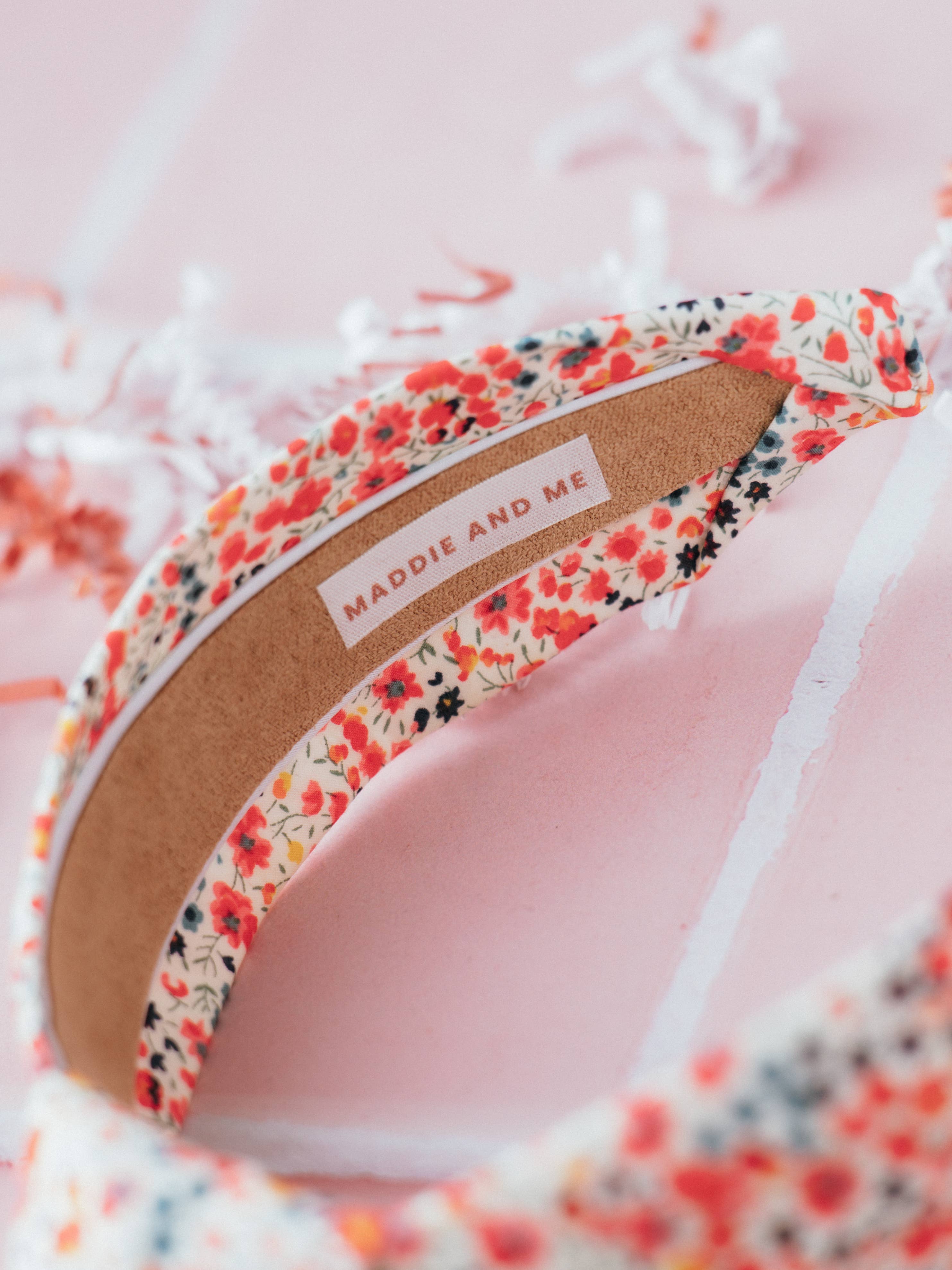 Maddie and Me Handmade - Wholesale Fashion Headband - Women's - Comfortable Floral Liberty of London Women's Knot Headband5