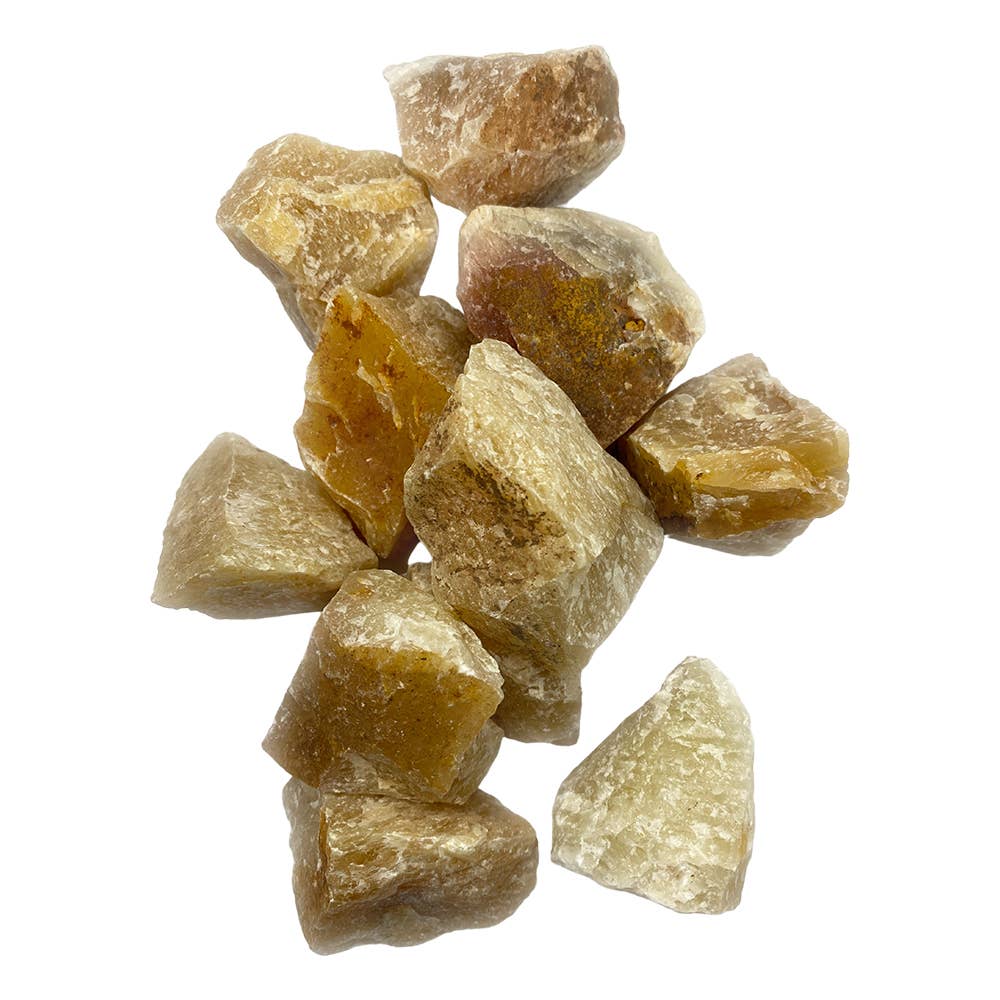 VIE - Wholesale Spiritual Stone/Crystal - Raw Rough Cut Crystals (80-100g pieces), 1kg Pack24