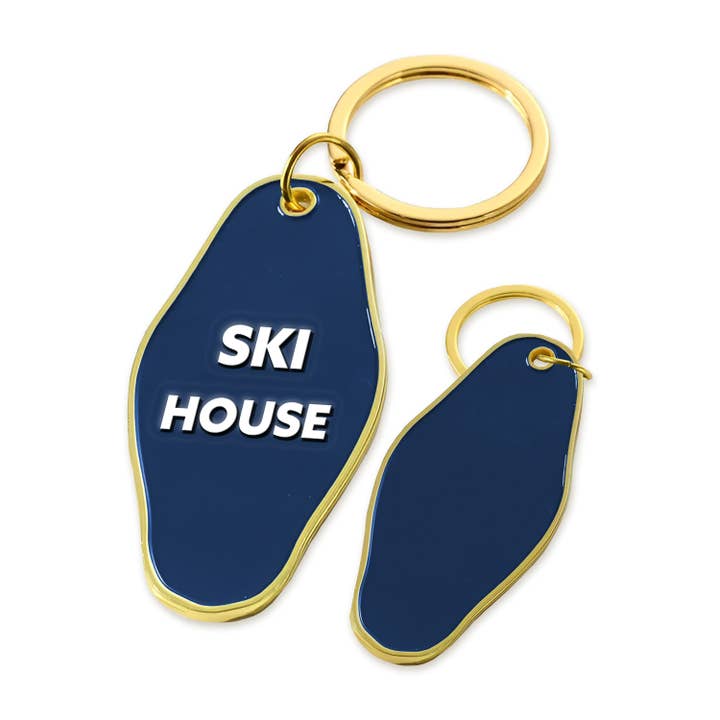 Keychain - SKI HOUSE for wholesale by Toss Designs