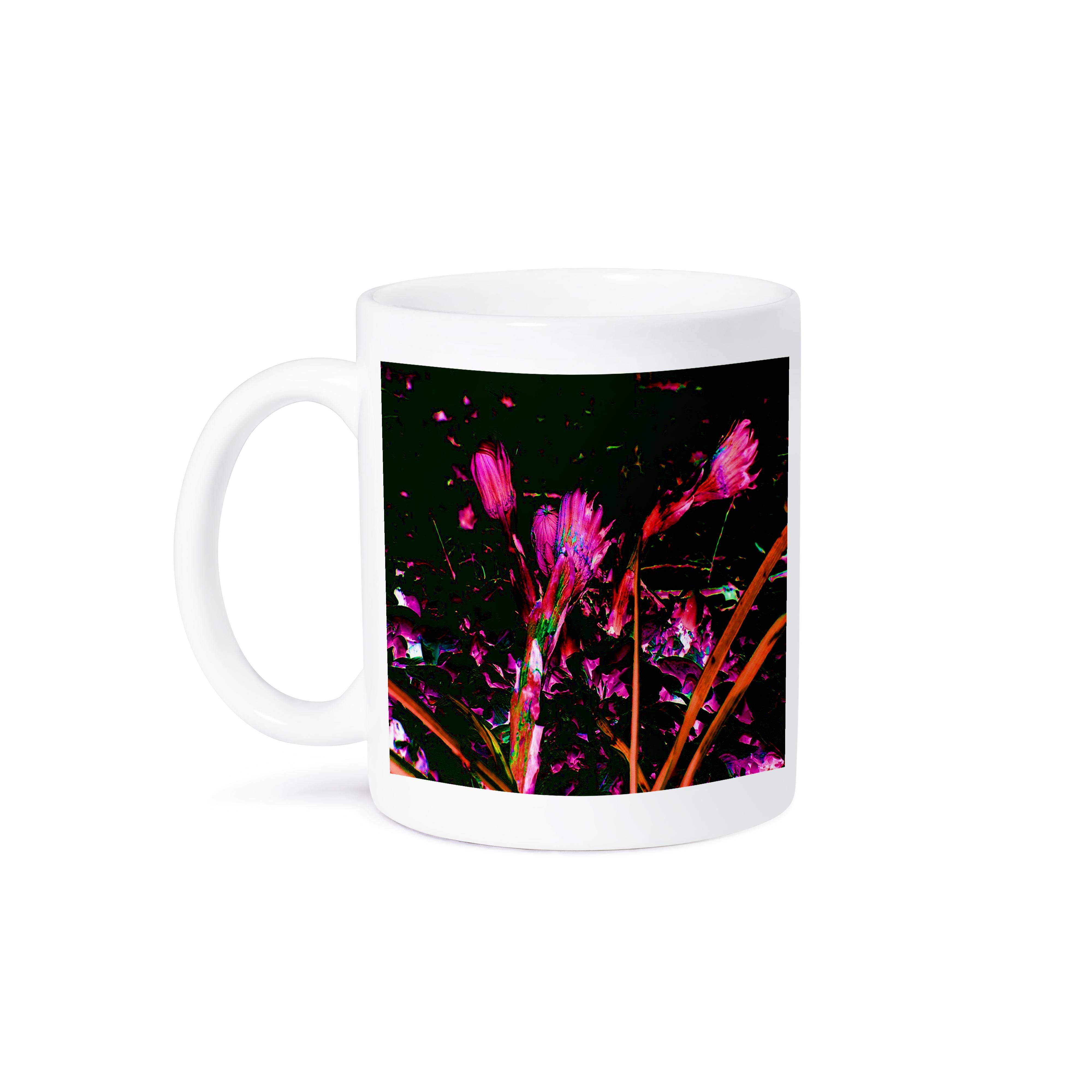 3dRose - Wholesale Coffee Mug - 3dRose, Wild Pink Floral Mirage    , Mug8