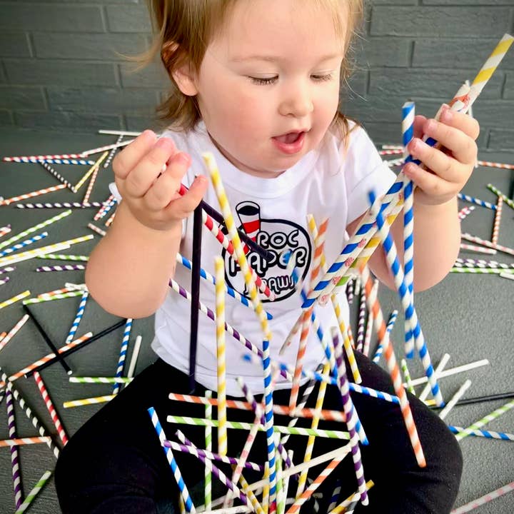 Roc Paper Straws – Engroshandel Sugerør – Blandede Rainbow Paper Straws1