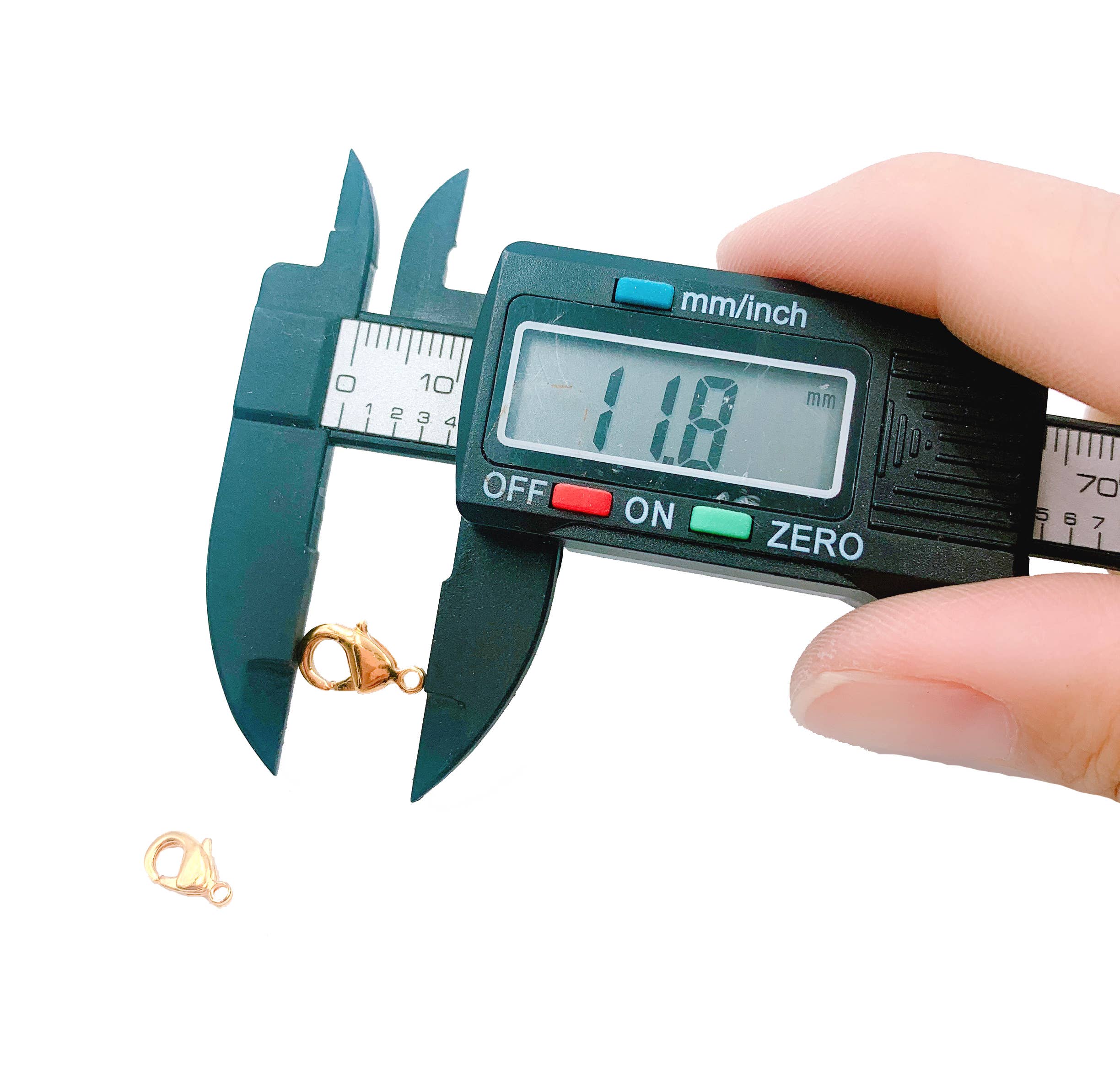 Beads Creation - Vente Fermoir - Fermoir à mousqueton en or, fermoir de fermeture pour la fabrication de bijoux CL4295