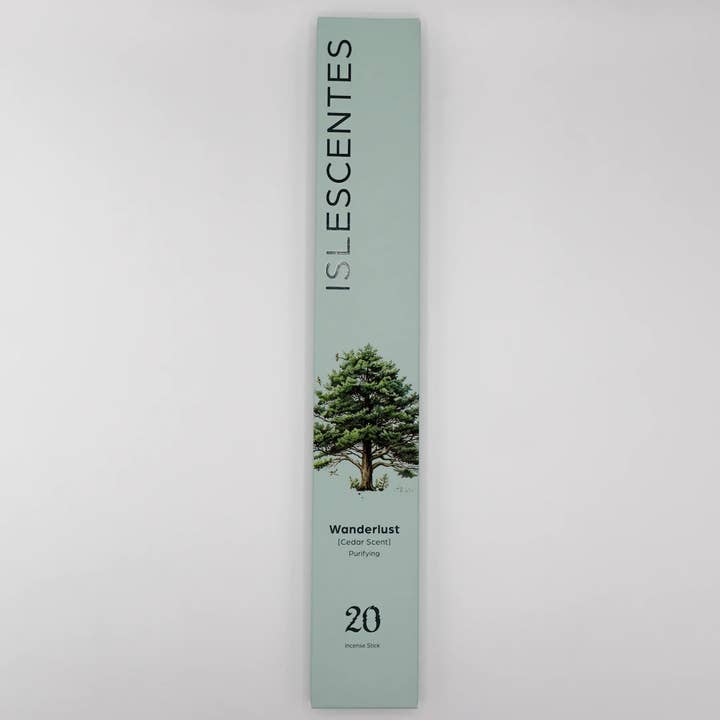 Wanderlust: Cedar Incense | Bali Aromatherapy for wholesale by Islescentes