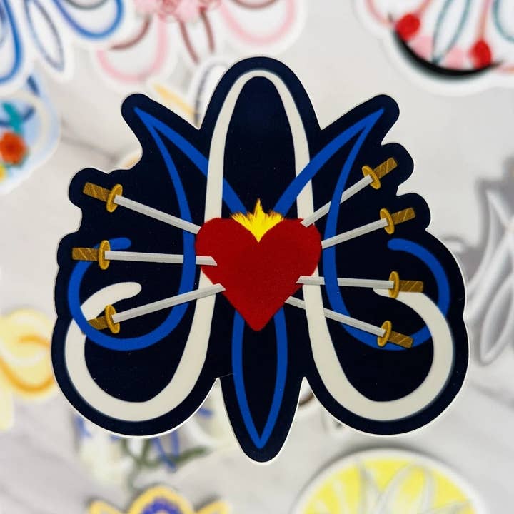 Maria-Aufkleber Unserer Lieben Frau von Schmerzen, Verheißung für den Großhandel von worthy of Agape