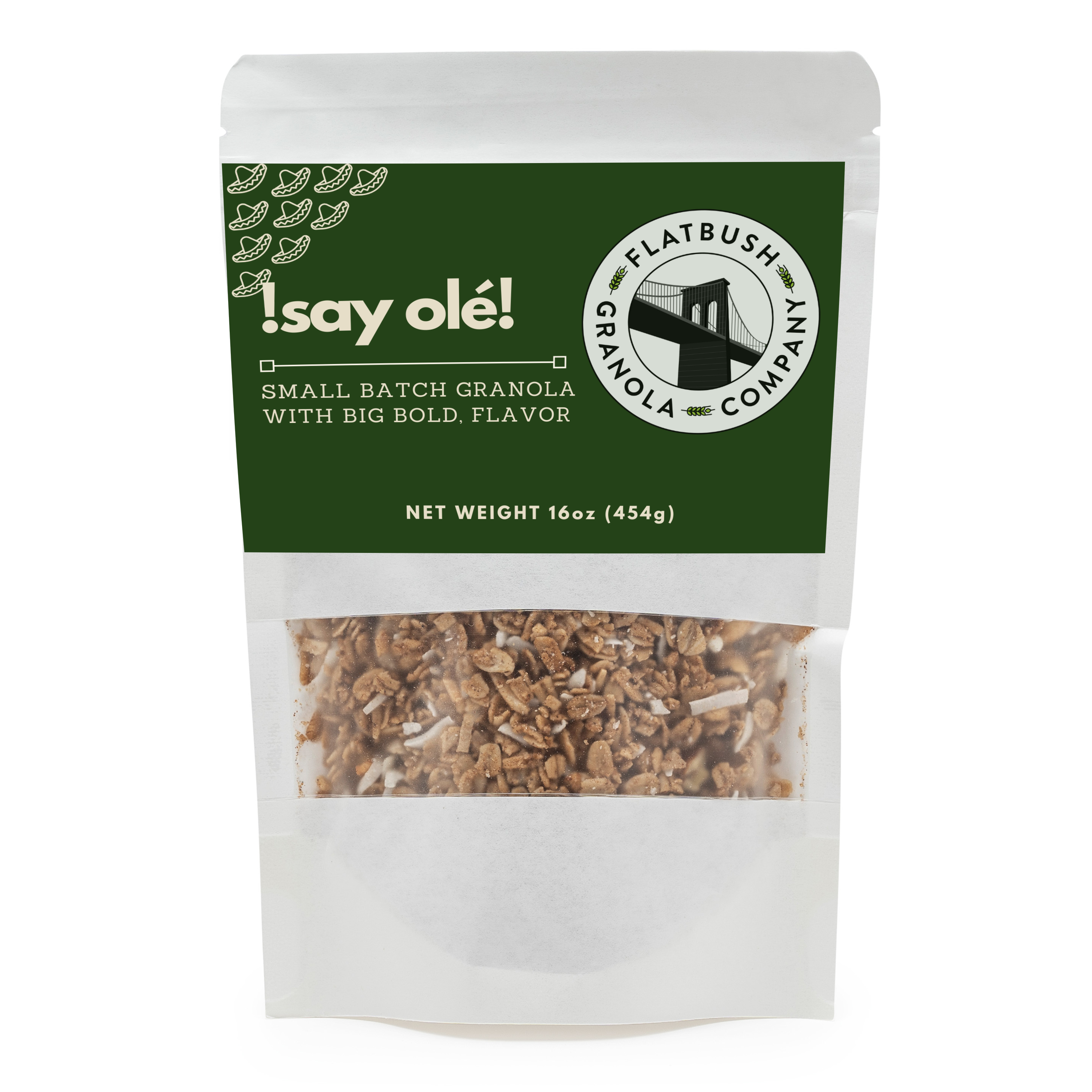 Flatbush Granola Company - Wholesale Granola - Say Olé Granola (pouch)1