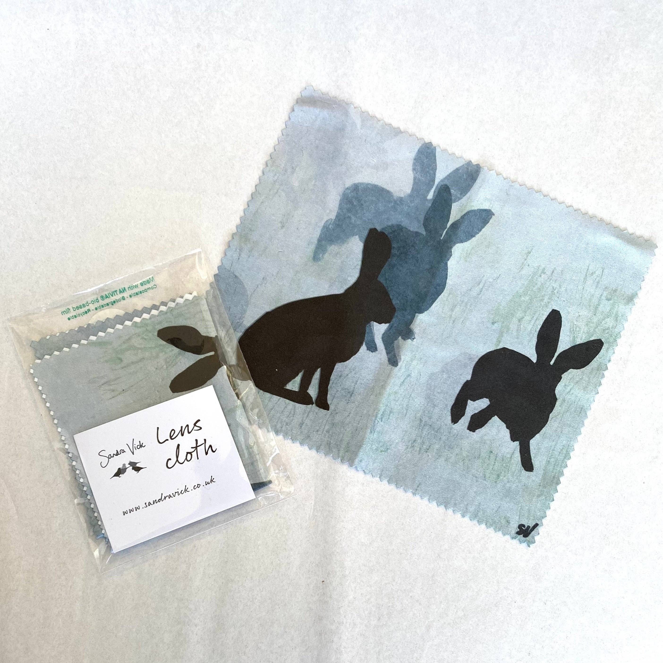Sandra Vick - Wholesale Lens Cleaner - LENS CLOTH: hares0