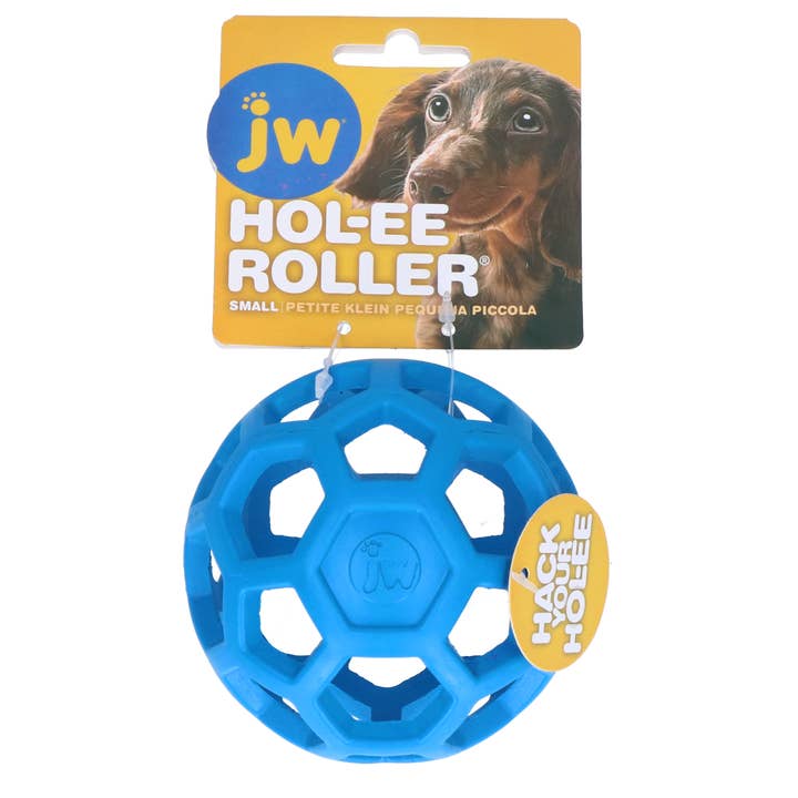 JW HOL-EE Roller S 9 cm Blå for engroshandel hos Hofman Animal Care
