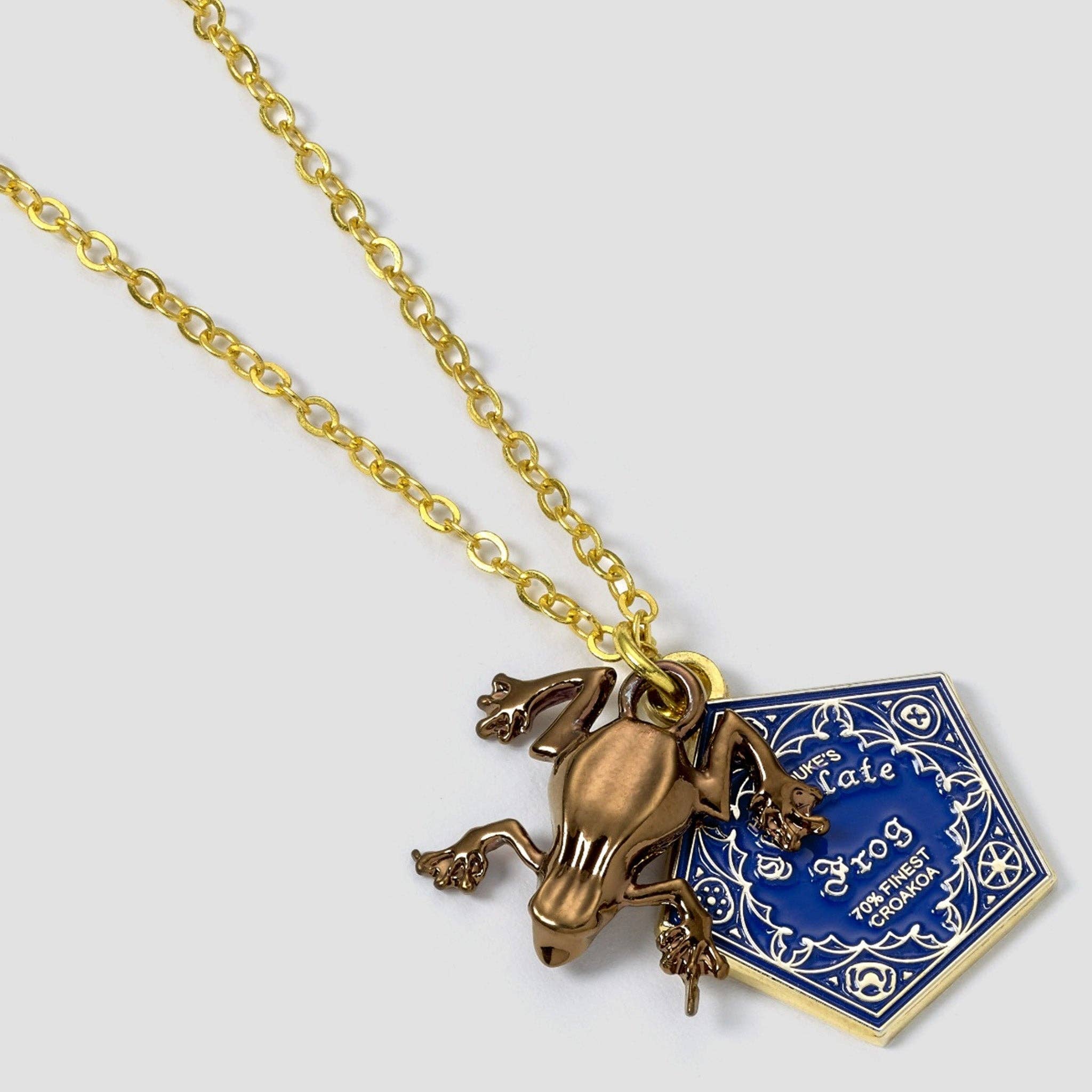 Collector's Outpost - Wholesale Pendant/Charm Necklace - Harry Potter: Chocolate Frog Charm  Official Necklace0