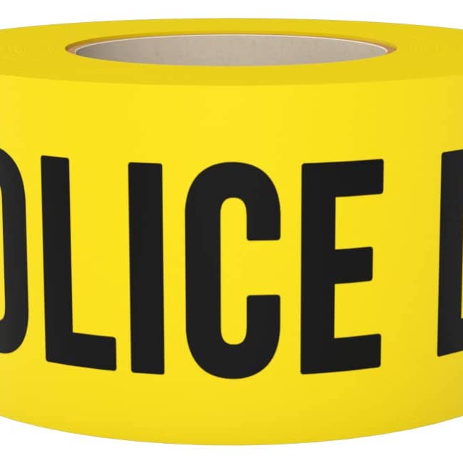 Police Line Do Not Cross Tape 3 inch X 1000 feet for wholesale by Tapix