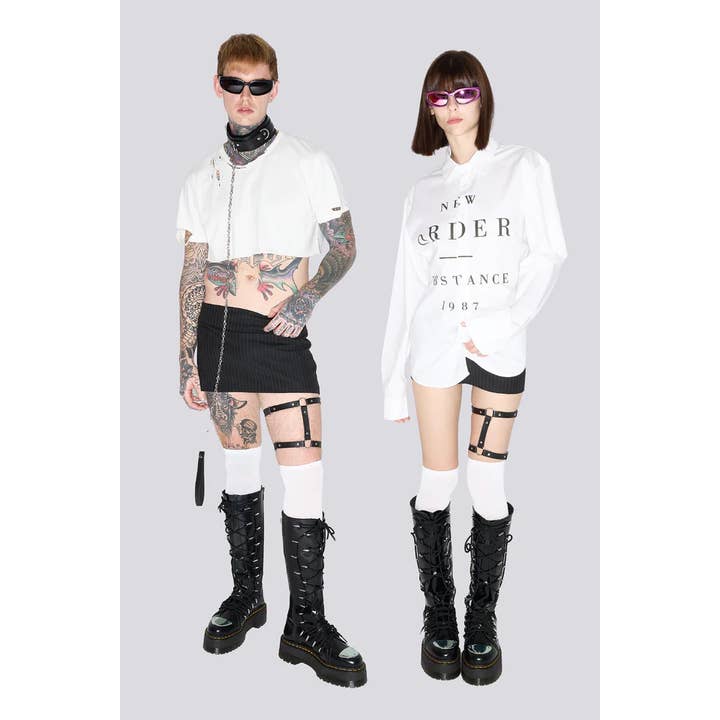 BELA LUGOSI MINI SKIRT BLACK for wholesale by Come On