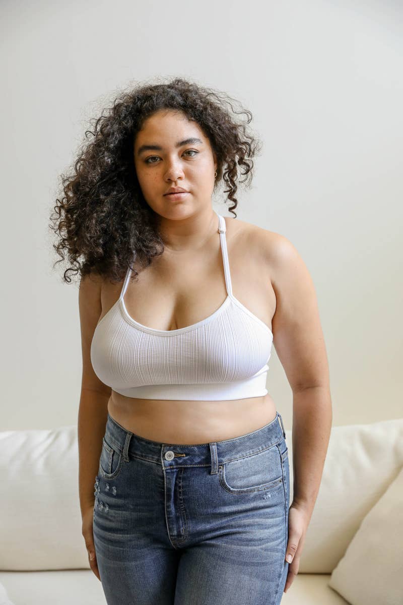 Leto Accessories - Vendita all'ingrosso Bralette - Donna - Tatuaggio Tatuaggio Maglia Racerback Bralette1