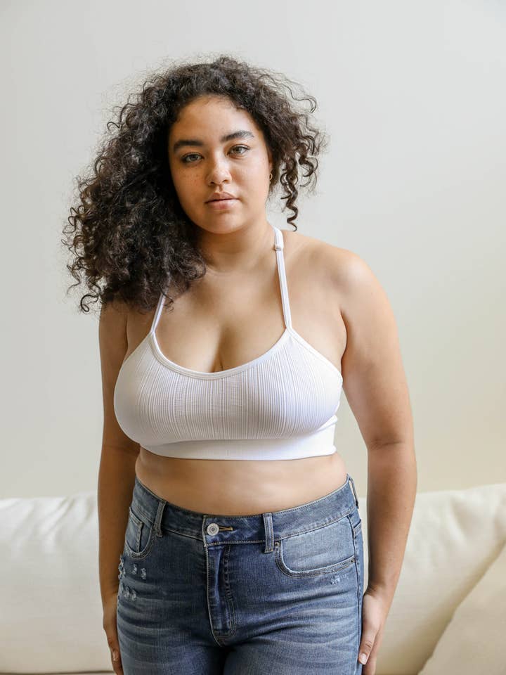 Leto Accessories - Vendita all'ingrosso Bralette - Donna - Tatuaggio Tatuaggio Maglia Racerback Bralette1