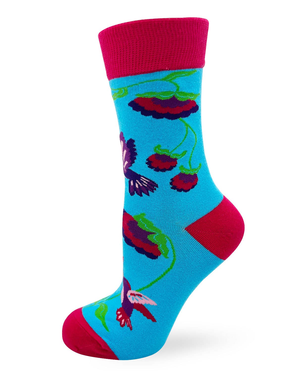 Fabdaz - Wholesale Socks - Women's - With Brave Wings She Flies Women's Crew Socks3