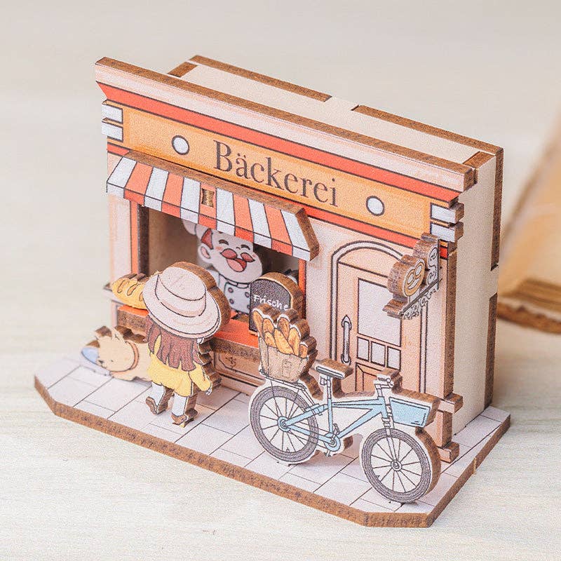 Cengo GmbH - Wholesale Puzzle - Adult - Deutsche Bäckerei | Puzzle-Magnet | Mini-Bücherwinkel1