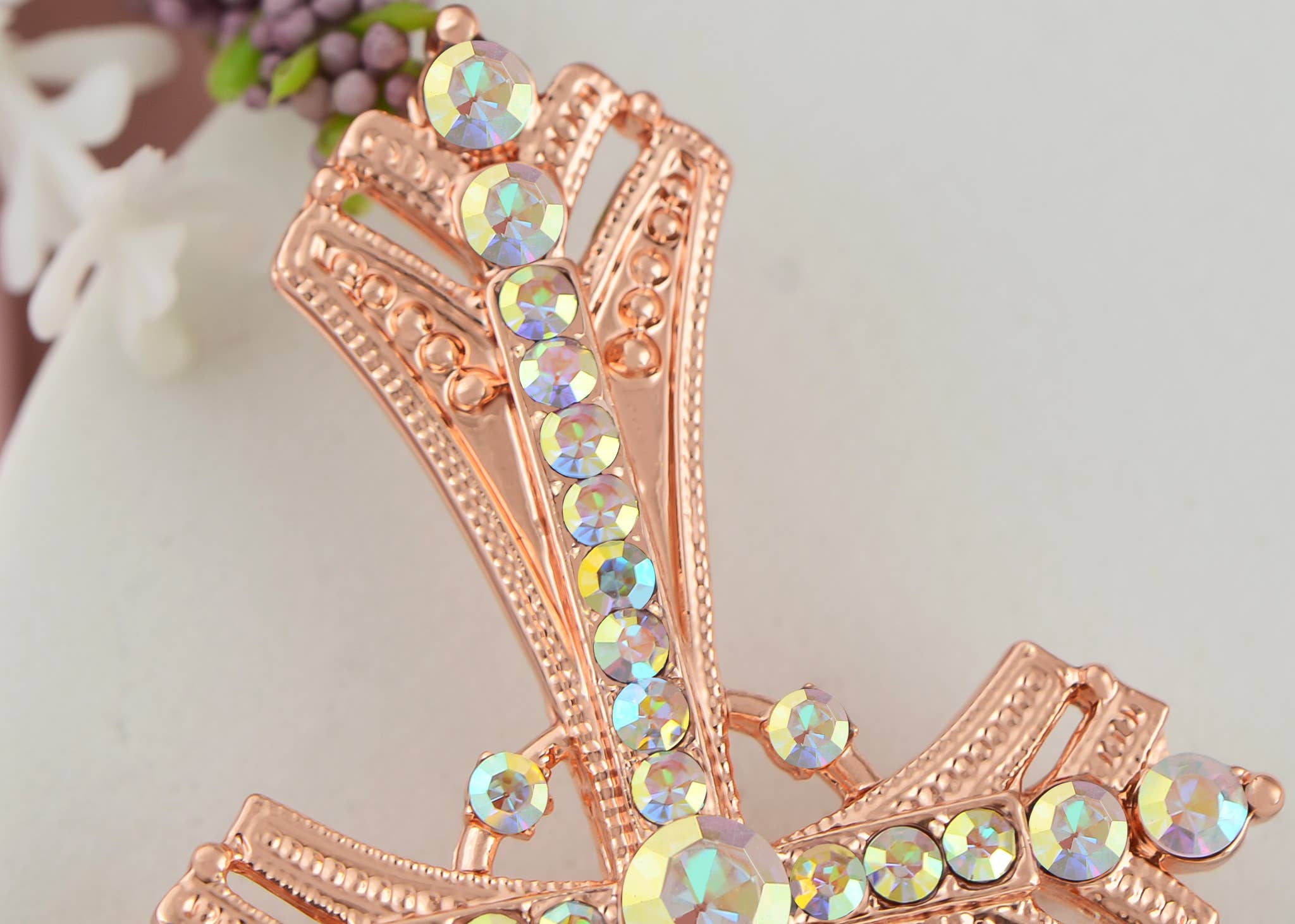 AK Brand - Vendita all'ingrosso Spille - Spilla a forma di croce religiosa argentata con strass28