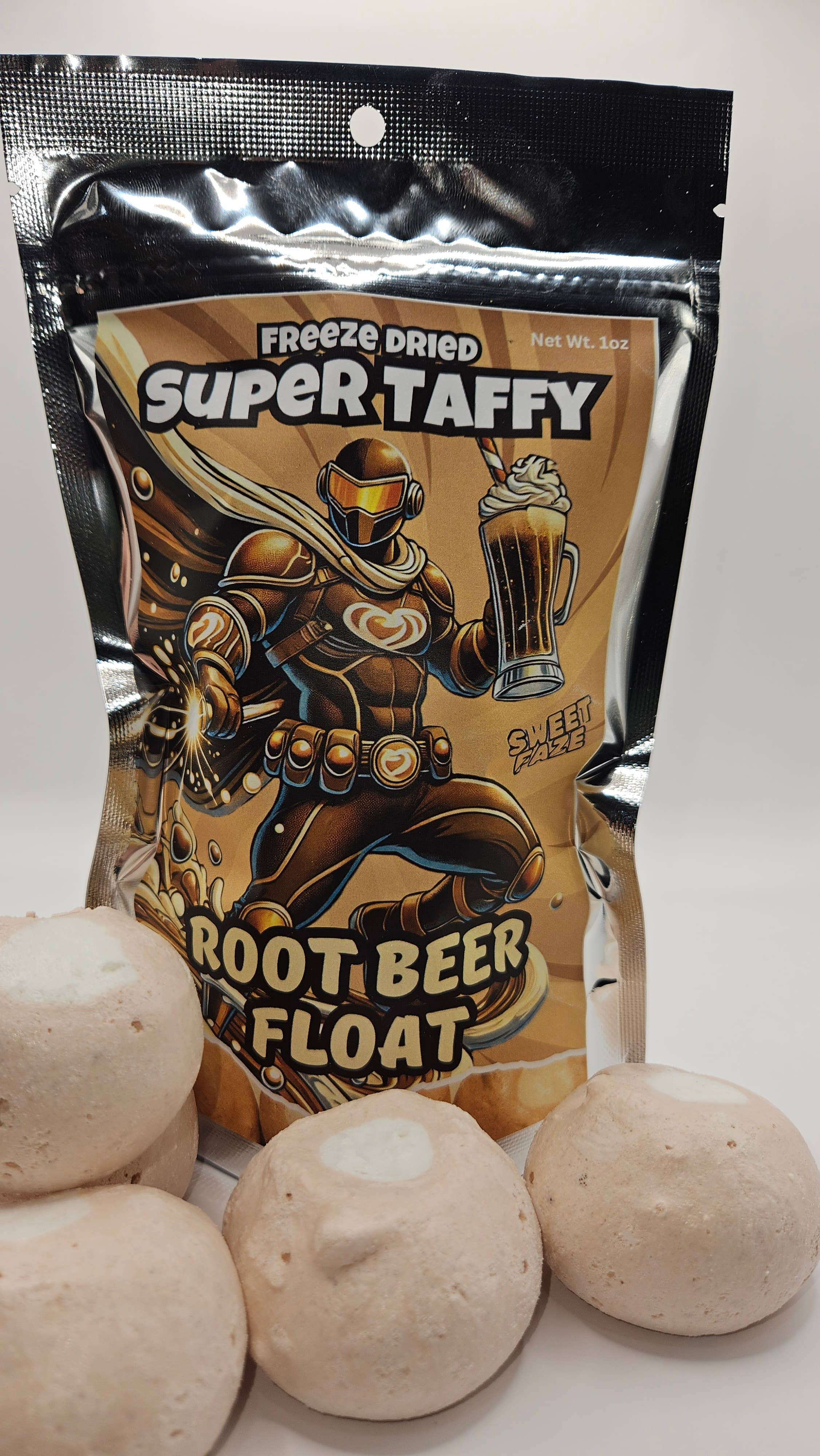Sweet Faze LLC - Wholesale Taffy (zachte toffee) - Diepgevroren Super Taffy | Root Beer Float - Groothandel2