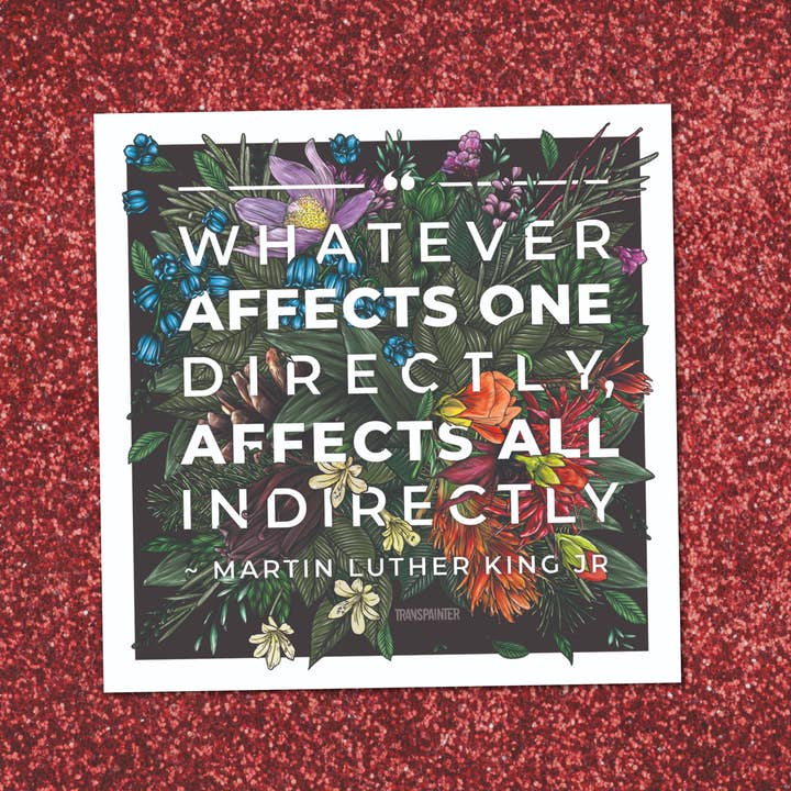 Transpainter - Wholesale Sticker - Dr. Martin Luther King Jr Quote Sticker | MLK Day Stickers10