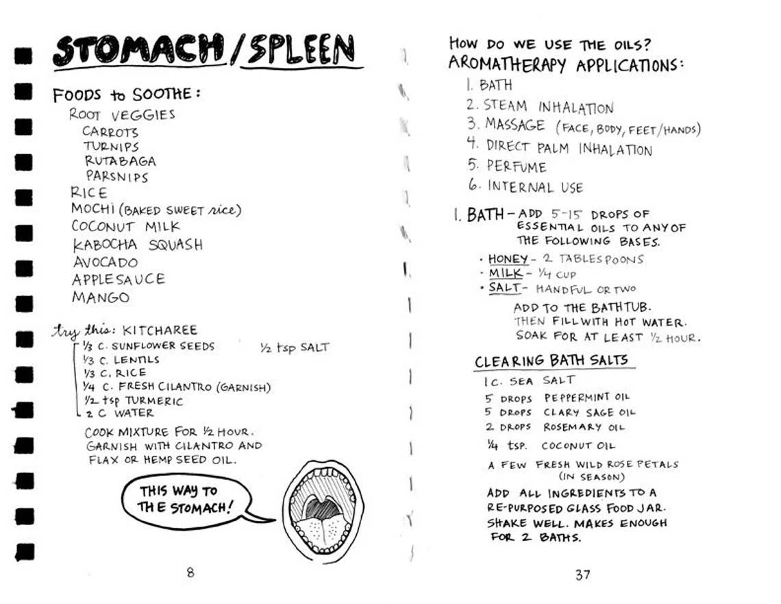 Microcosm Publishing & Distribution – Großhandel Buch zum Thema Medizin & Gesundheit – Heilung deines magischen Körpers mit Pflanzen und Mineralien (Zine)7