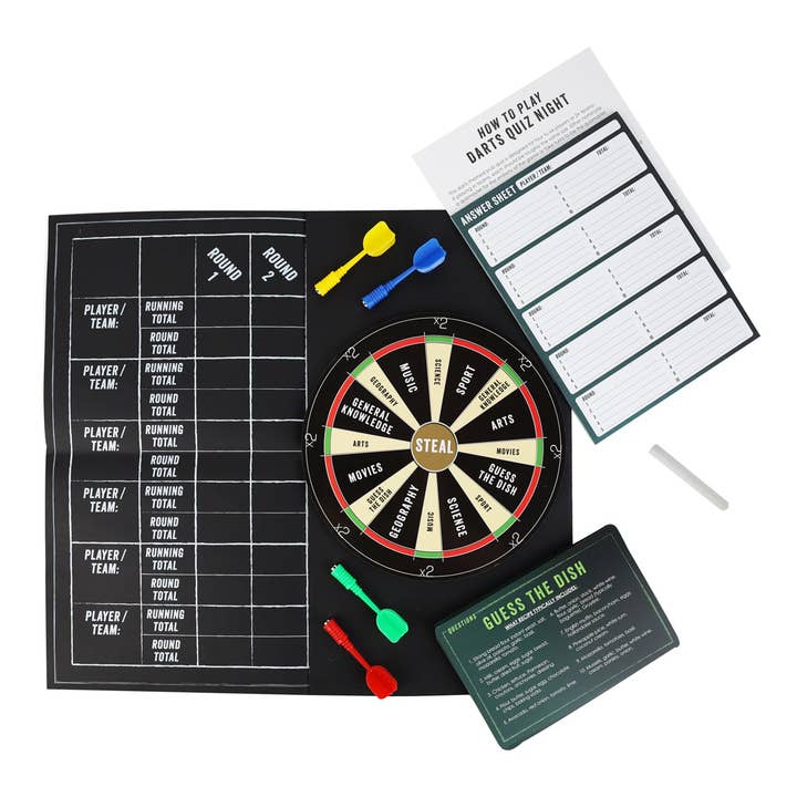 Talking Tables UK - Wholesale Board game - Host Your Own Quiz Night Darts Game2