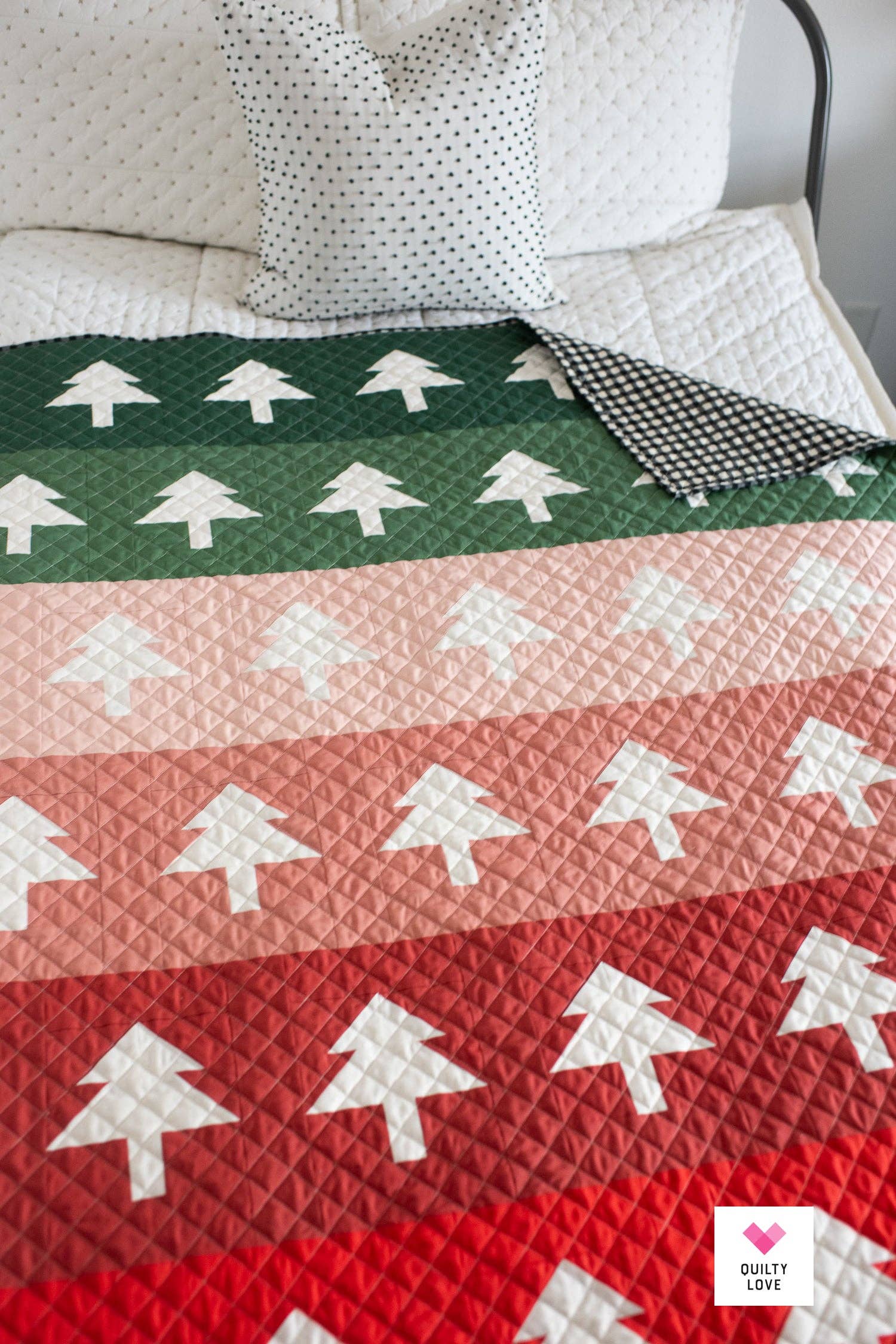 Quilty Love - Wholesale Craft Sewing Kit - Tree Rows PAPER Quilt Pattern2