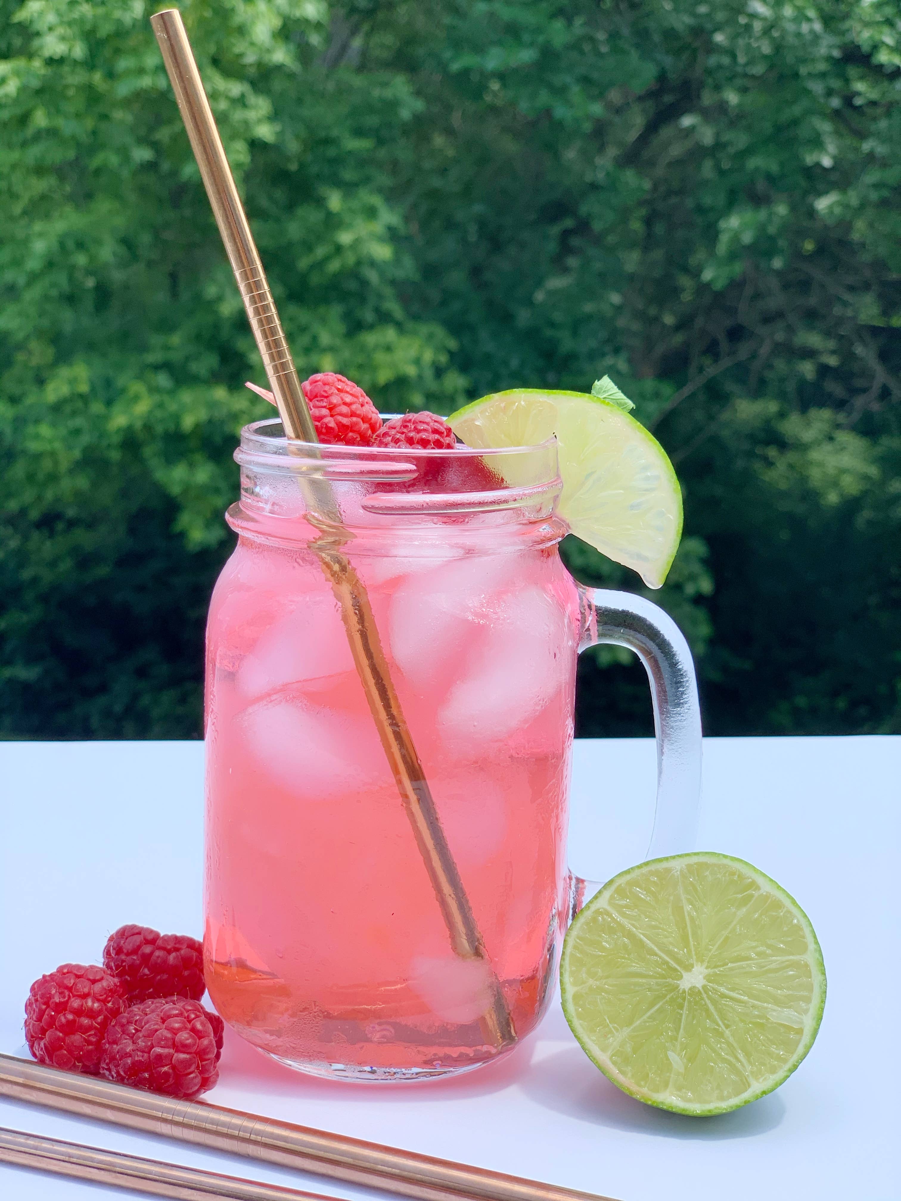 Last Straw - Wholesale Drinking Straw - Rose Gold Stainless Steel Straw4