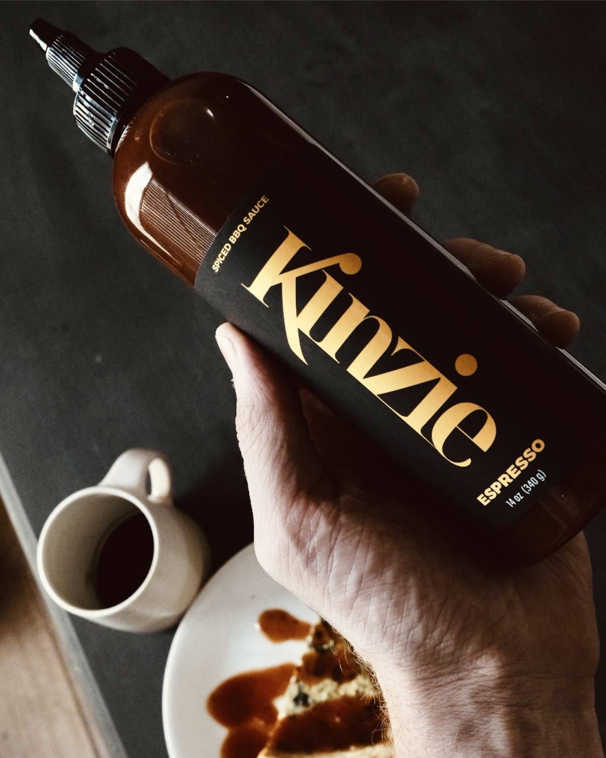 Kinzie Foods - Wholesale BBQ Sauce - Espresso BBQ Sauce, 14oz3