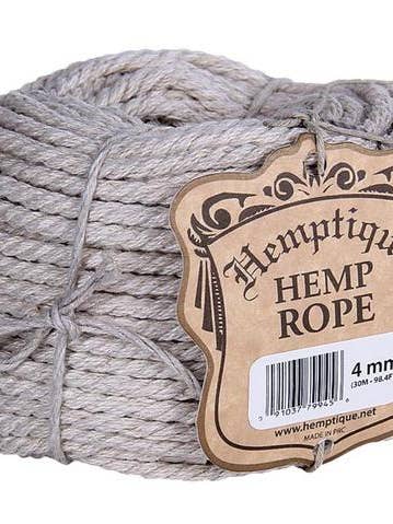 4mm/6mm/8mm Hemp Rope Coils for wholesale by Hemptique