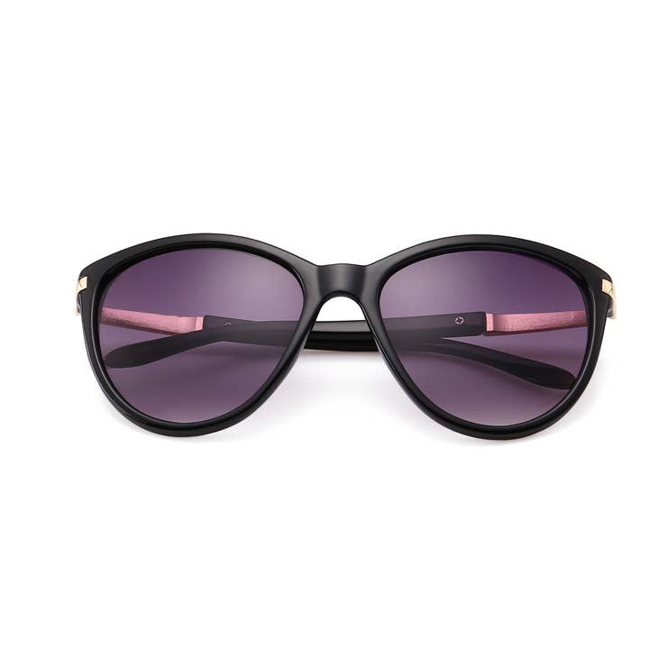 Lot de 12 lunettes de soleil classiques florales/basiques pour femmes, assorties pour la vente par Trio Trading